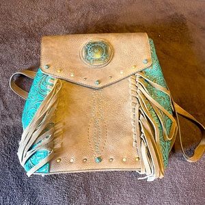 Justin backpack purse